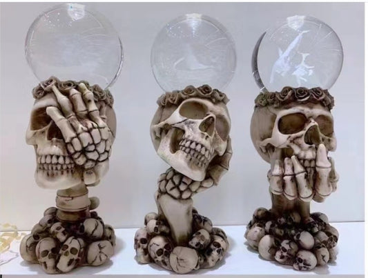 Three wise skull